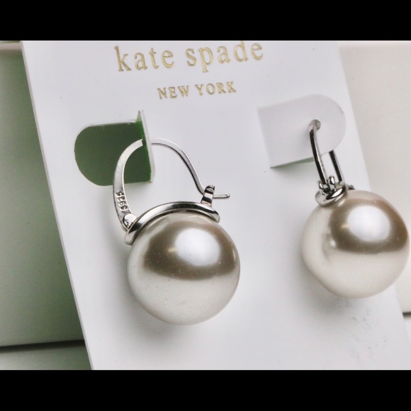 Kate spade drop pearl earrings - Picture 5 of 6
